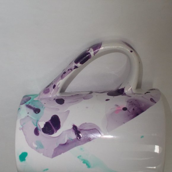 Unique hand painted cup/mug - Picture 4 of 5